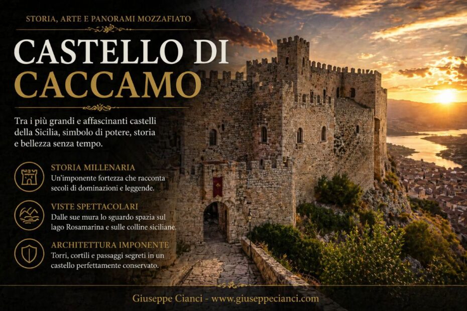 Il Castello di Caccamo perfettamente conservato