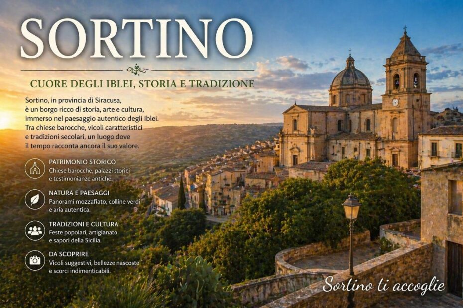 Sortino, cuore degli Iblei, storia e tradizione